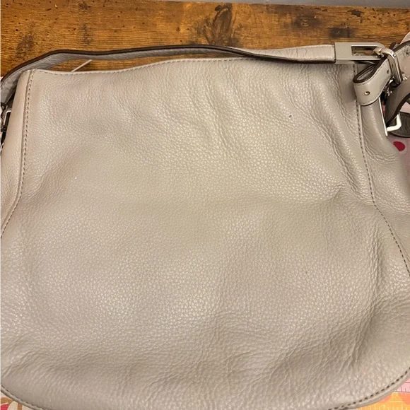 Michael Kors Light Grey Hobo Bag - Picture 2 of 7